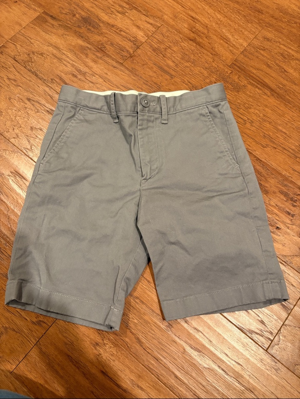 J. Crew Factory Gray Chino Shorts for Kids